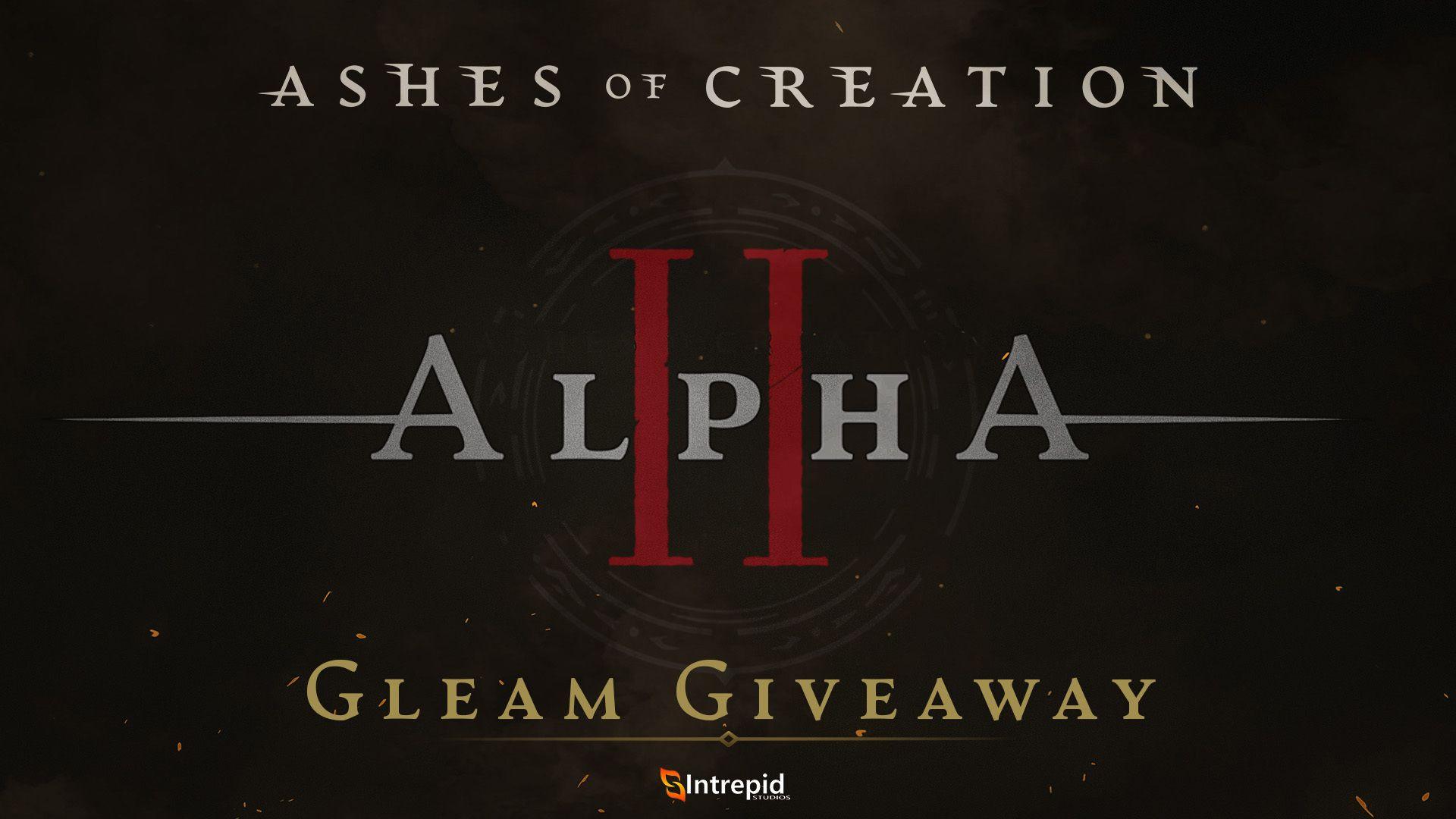Ashes of Creation Alpha Two Gleam Giveaway 