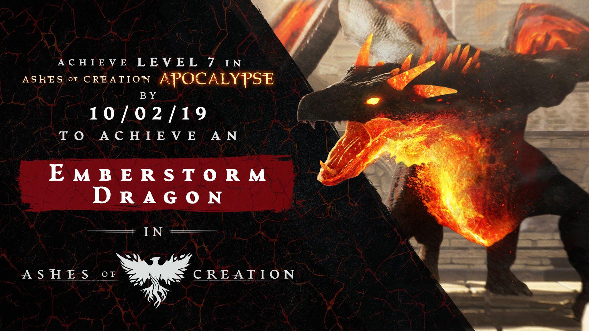 Emberstorm dragon made of black scales with a fire underbelly and lava wings roaring.