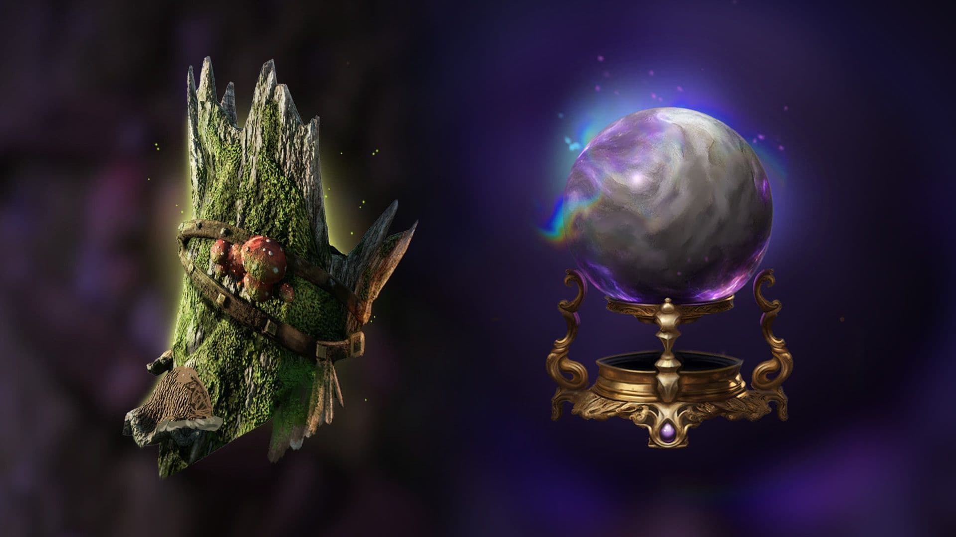 Imagery of two Relics