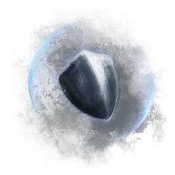 Tank's shield with a protective bubble around it